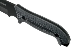 Schrade Frontier 7" Fixed Blade SCHF52M Micarta, 1095 Carbon Steel, Fixed Knife With Sharpening Stone & Firesteel -Victorinox Store SCHF52M 05 schrade