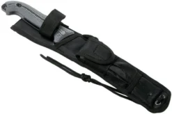 Schrade Frontier 7" Fixed Blade SCHF52M Micarta, 1095 Carbon Steel, Fixed Knife With Sharpening Stone & Firesteel -Victorinox Store SCHF52M 07 schrade