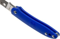 Spyderco Roadie C189PBL Blue Pocket Knife -Victorinox Store SPC189PBL 05 spyderco