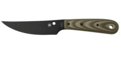 Spyderco Bow River CFB46GPODBK OD Green, Black Fixed Knife, Phil Wilson Design