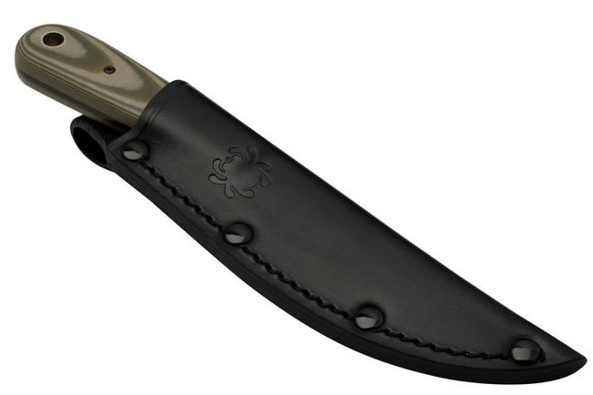 Spyderco Bow River CFB46GPODBK OD Green, Black Fixed Knife, Phil Wilson Design 6 Spyderco Bow River CFB46GPODBK OD Green, Black Fixed Knife, Phil Wilson Design - Image 6