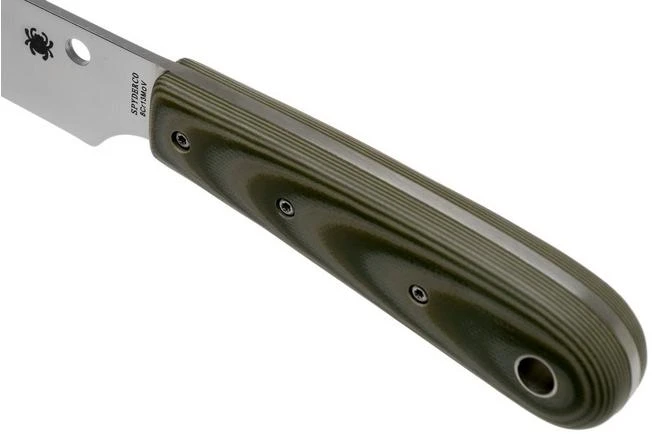 Spyderco Bow River FB64GPOD OD Green Fixed Knife, Phil Wilson Design 5 Spyderco Bow River FB64GPOD OD Green Fixed Knife, Phil Wilson Design - Image 5