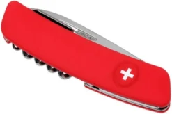 Swiza D01 Swiss Pocket Knife - Red -Victorinox Store SZD01 RD 07 swiza szd01 rd 07 1