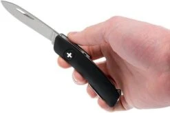 Swiza D02 Swiss Pocket Knife - Black -Victorinox Store SZD02 BK 08 swiza szd02 bk 08