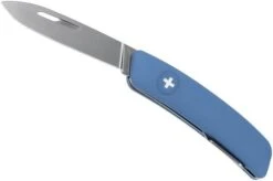 Swiza D02 Swiss Pocket Knife - Blue -Victorinox Store SZD02 BL 03 swiza szd02 bl 03