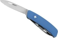 Swiza D03 Swiss Pocket Knife - Blue -Victorinox Store SZD03 BL 03 swiza szd03 bl 03