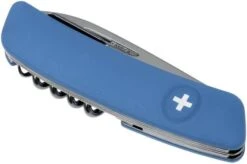 Swiza D03 Swiss Pocket Knife - Blue -Victorinox Store SZD03 BL 06 swiza szd03 bl 06