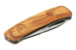 Swiza D03 Swiss Pocket Knife, Olive Wood -Victorinox Store SZD03 O 06 swiza