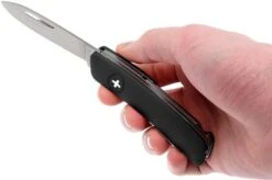 Swiza D04 Swiss Pocket Knife - Black -Victorinox Store SZD04 BK 08 swiza szd04 bk 08
