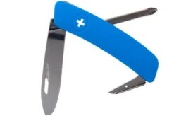 Swiza J02 Junior Swiss Pocket Knife, Blue