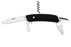 Swiza TT03 Tick Tool, Swiss Pocket Knife With Tick Tool, Black