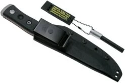 TOPS Knives B.O.B. Fieldcraft 154CM Black G10 BROS-154-BLK10 -Victorinox Store TK BROS 154 BLK10 07 tops knives v202010