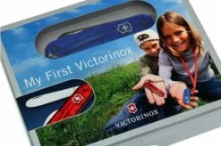 Victorinox Children's Army Knife, My First Victorinox, Blue -Victorinox Store VT0 2363 T2 06 victorinox kinderzakmes vt0 2363 t2 d6