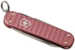 Victorinox Classic SD Precious Alox, Gentle Rose 0.6221.405G Swiss Pocket Knife -Victorinox Store VT0 6221 405G 04 victorinox