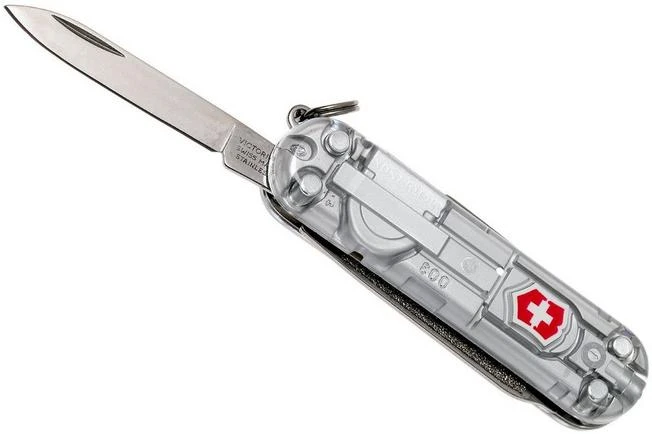 Victorinox Signature Lite, Swiss Pocket Knife, Transparant Silver 3 Victorinox Signature Lite, Swiss Pocket Knife, Transparant Silver - Image 3