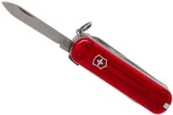 Victorinox Nail Clip 580, Swiss Pocket Knife, Transparant Red -Victorinox Store VT0 6463 T 04 victorinox vt0 6463 t 04
