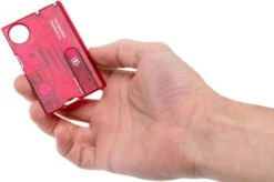 Victorinox SwissCard Lite Translucent Red 0.7300.T -Victorinox Store VT0 7300 T 05 victorinox