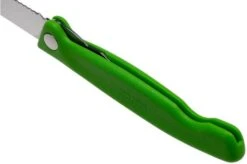Victorinox SwissClassic 6.7836.F4B Serrated Foldable Vegetable Knife, Green -Victorinox Store VT6 7836 F4B 05 victorinox