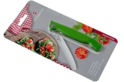Victorinox SwissClassic 6.7836.F4B Serrated Foldable Vegetable Knife, Green -Victorinox Store VT6 7836 F4B 07 victorinox