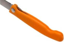 Victorinox SwissClassic 6.7836.F9B Serrated Foldable Vegetable Knife, Orange -Victorinox Store VT6 7836 F9B 05 victorinox