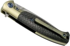 WE Knife Deacon 901C Pocket Knife, Gold -Victorinox Store WK901C 04 we knife