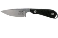 White River Knives M1 Backpacker Pro Black G10 Fixed Knife, Kydex Sheath