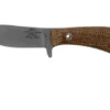 White River Knives Sendero Bush Hunting Knife Natural Burlap Micarta, Jerry Fisk Design