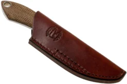 White River Knives Sendero Bush Hunting Knife Natural Burlap Micarta, Jerry Fisk Design -Victorinox Store WRJF SB BNA 06 white river knives