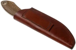 White River Knives Sendero Bush Hunting Knife Natural Burlap Micarta, Jerry Fisk Design -Victorinox Store WRJF SB BNA 07 white river knives