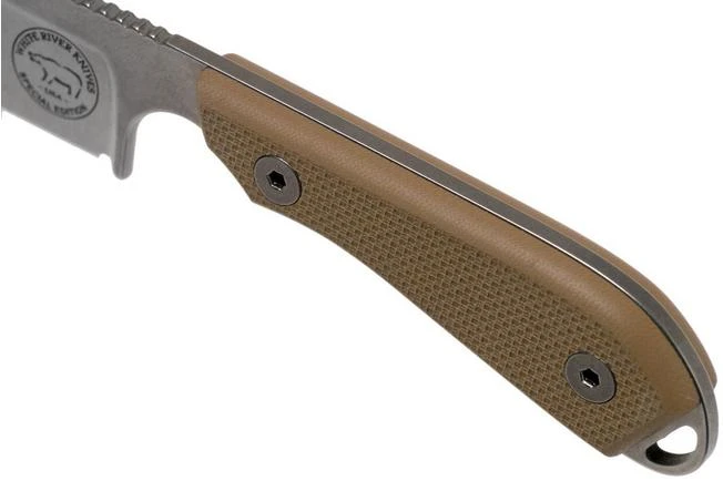 White River M1 Backpacker Pro Coyote G10, CPM S90V Limited Edition Fixed Knife 5 White River M1 Backpacker Pro Coyote G10, CPM S90V Limited Edition Fixed Knife - Image 5