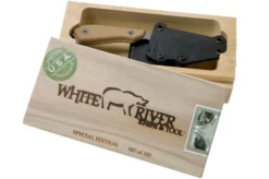 White River M1 Backpacker Pro Coyote G10, CPM S90V Limited Edition Fixed Knife 15 White River M1 Backpacker Pro Coyote G10, CPM S90V Limited Edition Fixed Knife -Victorinox Store WRM1 PRO COY 2021 08 white river knives