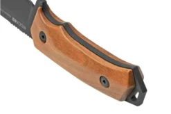 WOOX Rock 62 BUKNF00101 Walnut Plain, Fixed Knife -Victorinox Store WXBUKNF00101 04 woox