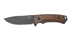 WOOX Rock 62 BUKNF00102 Walnut Engraved, Fixed Knife