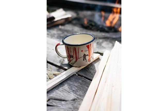 Knivesandtools Enamel Mug E-MG-L-01, Large 10 Cm, Enamel Mug 5 Knivesandtools Enamel Mug E-MG-L-01, Large 10 Cm, Enamel Mug - Image 5